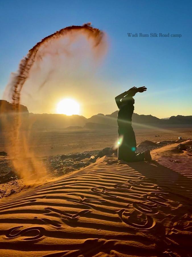 Wadi Rum Silk Road Camp Eksteriør billede