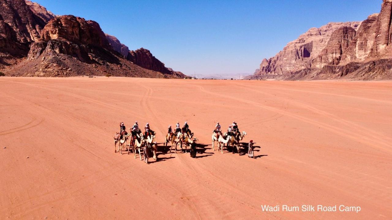 Wadi Rum Silk Road Camp Eksteriør billede