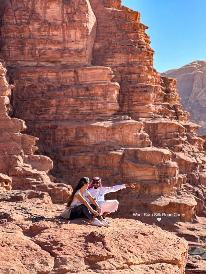 Wadi Rum Silk Road Camp Eksteriør billede