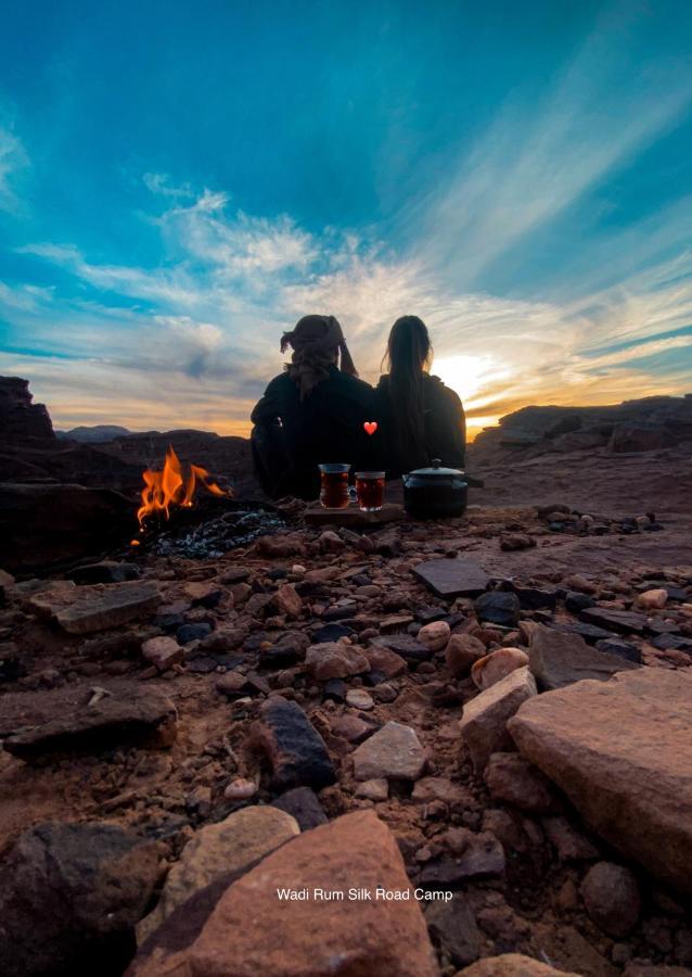 Wadi Rum Silk Road Camp Eksteriør billede