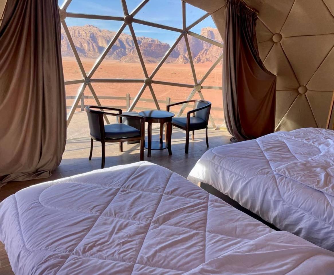 Wadi Rum Silk Road Camp Eksteriør billede